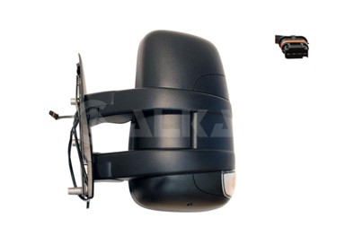 ALKAR Retrovizor Iveco Daily 06-14, lijevi, -10, vanjsko podešavanje, žmigavac, kratki