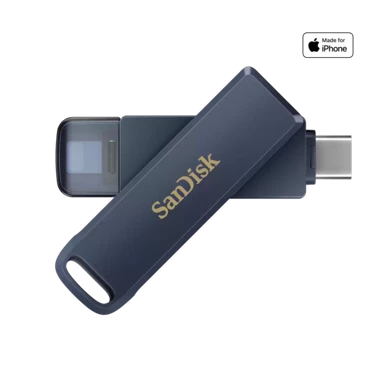 SANDISK USB memorija Phone Drive, kapacitet 256 GB, USB-C i Lightning