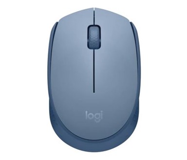 LOGITECH Miš M171, plavo-sivi, optički, bežični