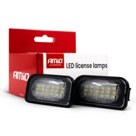 AMIO LED svjetla za osvjetljenje registarske pločice, CLP17, za Mercedes-Benz, AMIO-04560
