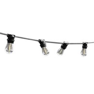 Svjetlosni lanac, 230V, 10m, 10x E27