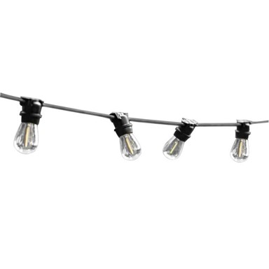 Svjetlosni lanac, 230V, 10m, 10x E27