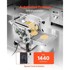 VEVOR Automatski električni uređaj za tortilje 71x49x45 cm, srebrni