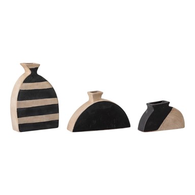 BLOOMINGVILLE Set vaza od terakote 3 kom Nezha, visina 23 cm