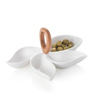 BRANDANI Zdjela za posluživanje s ručkom od bambusa Octopus