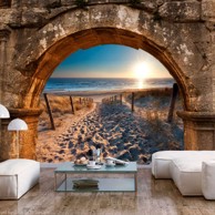 Foto tapeta Arch and Beach 100x70