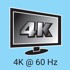 SANDBERG Kabel DisplayPort na HDMI, verzija 1.4, rezolucija 4K 60 Hz, duljina 2 m