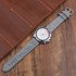 BStrap Suede Leather remen za Garmin Venu 2, gray
