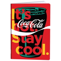 MAR MAR Bilježnica, meki uvez, karo, A4, 40 listova, 80 g/m², Coca-Cola