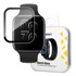 WOZINSKY Hibridno zaštitno staklo, Oppo Watch 46 mm, crno
