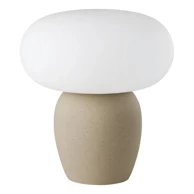 Stolna lampa Cahuama, E27, bijela/bež