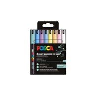 UNI Marker set Posca PC-1MR pastelne boje 
