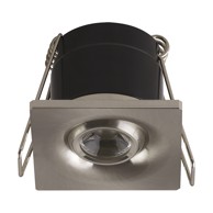 Ugradbena svjetiljka GOL, LED, D 1,6W, MAT KROM, 4000K