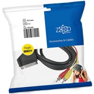 ZED ELECTRONIC Scart-RCA (Činč) Kabel sa Prekidačem 1.5 m VCSC/1,5