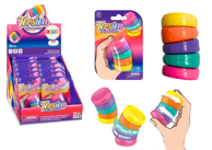 Igračka antistres toke koje se okreću, duginim bojama