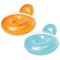 INTEX Fotelja na napuhavanje 58889 137x122 cm, roza