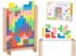 Montessori vertikalni tetris u drvenom okviru