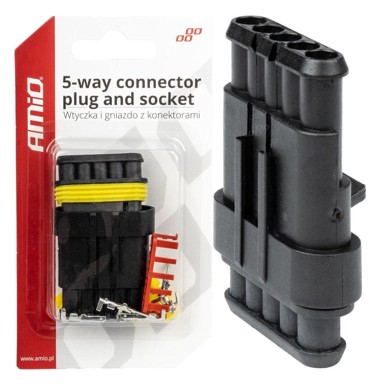 AMIO Konektor Superseal hermetični, 5-pin