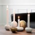 KÄHLER DESIGN Bijeli porculanski svijećnjak Hammershoi, ⌀ 8 cm