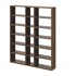 TEMAHOME Tamnosmeđa polica za knjige Pombal, visina 224 cm
