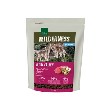 REAL NATURE Wilderness Junior konjetina i govedina 1 kg