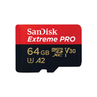 SANDISK Memorijska kartica microSDXC Extreme Pro 64 GB SDSQXCU-064G-GN6MA class 10 V30 UHS-I U3 200MB/s