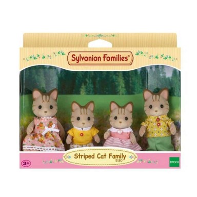 SYLVANIAN FAMILIES Figurica Striped Cat Family