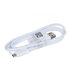 SAMSUNG Podatkovni kabel ECB-DU4AWE, Micro USB, 1,5 m, bijela