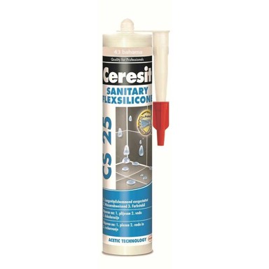 CERESIT Silikon Sanitary CS25, 300 ml, bahama