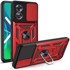 OVERBOARD Oklopna futrola za Oppo A17, CamShield Slide, crvena