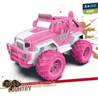 KAZOO Džip na daljinsko upravljanje 36758B, 1:12, rozi