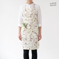 LINEN TALES Lanena pregača s božićnim motivom 