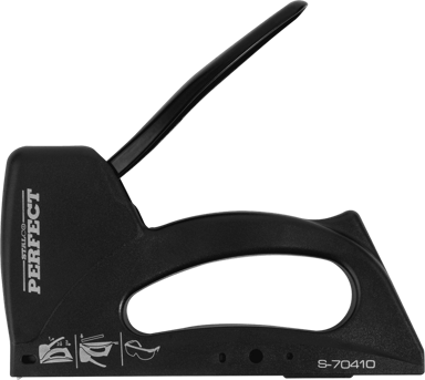 STALCO ručna klamerica za tapeciranje Perfect 6-10 mm, plastična, S-70410