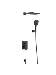 VOXORT Miješalica za tuš podžbukna perla black