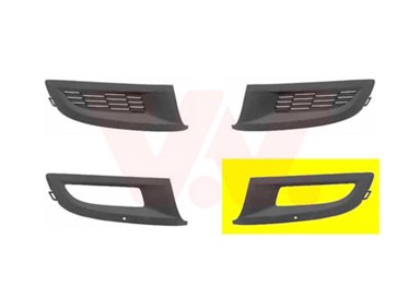 VAN WEZEL Maska branika VW Polo 09-17, prednja lijeva, -14, sa maglenkom, 5829593