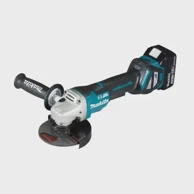 MAKITA Aku kutna brusilica DGA517RTJ, 125 mm, 2x5.0 Ah, BLDC
