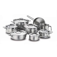 KORKMAZ Set lonaca Alfa Grande A1089, 14-dijelni, metal