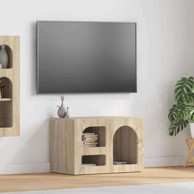 TV ormarić, 60 x 35 x 40 cm, od konstruiranog drva, sonoma hrast