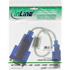 INLINE USB na Sub-D adapter, plavi/sivi/prozirni
