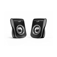 GENIUS Zvučnici SP-Q180, 6 W, USB + 3,5mm, crni