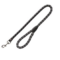 TRIXIE Vodilica za pse Cavo L-XL 100 cm/fi-18 mm crna/srebrna
