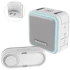 HONEYWELL Digitalno bežično zvono DC515EP2, 6 melodija, mute timer, bijela