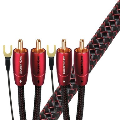 AUDIOQUEST Kabel GOLDEN GATE za gramofon, RCA - RCA, 1.5m