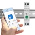 QOLTEC Relej za DIN šinu, s brojilom električne energije, Wi‑Fi, 63A, LED