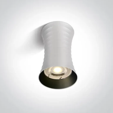 Stropna svjetiljka, DM12105L/W, GU10, 10W, 100–240V, bijela