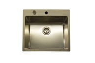 SINK SOLUTION Sudoper Tap Wing M 55x50,5 cm, zlatni