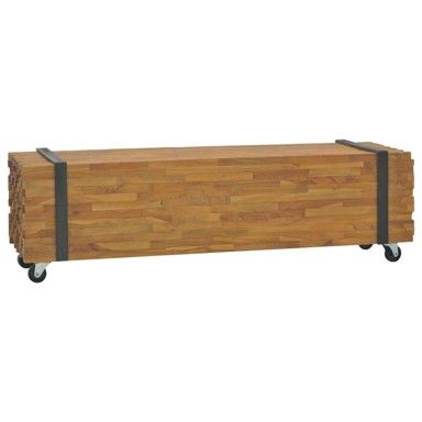 TV stalak, 110x30x32.5 cm, masivna tikovina