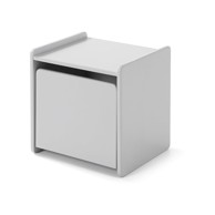 VIPACK Sivi noćni ormarić Kiddy