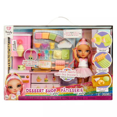 RAINBOW HIGH Set za igru, Little Dessert Shop with Kandy