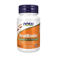 NOW OralBiotic pastile, svjež dah (60 pastila)